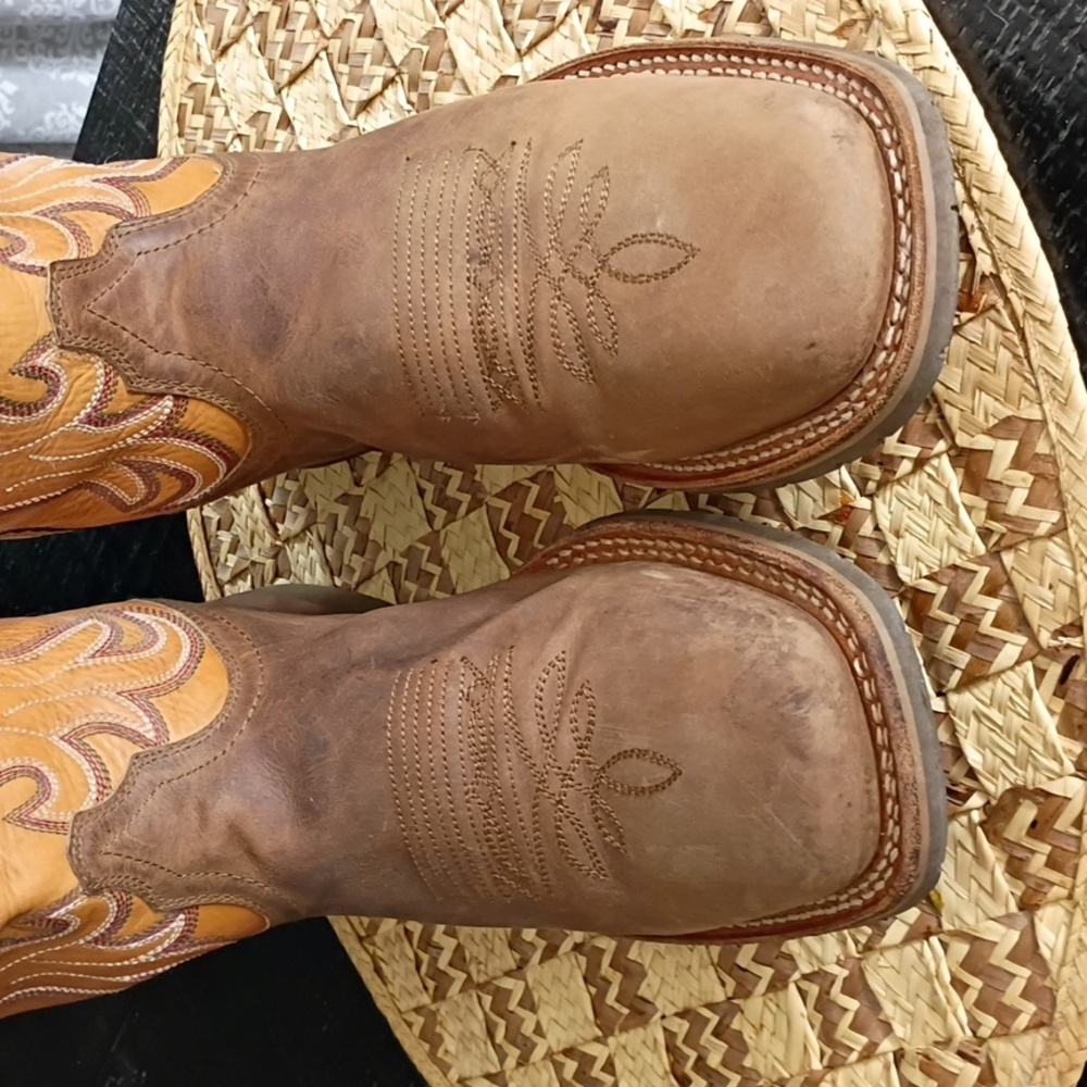 DAN POST WESTERN BOOTS OIL RESISTANT FOR MEN'S - Picture 3 of 13